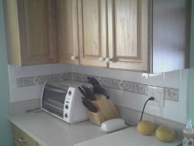 Kitchen backsplash tile work